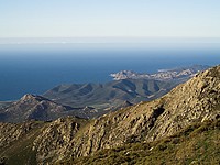 Mountains and the sea